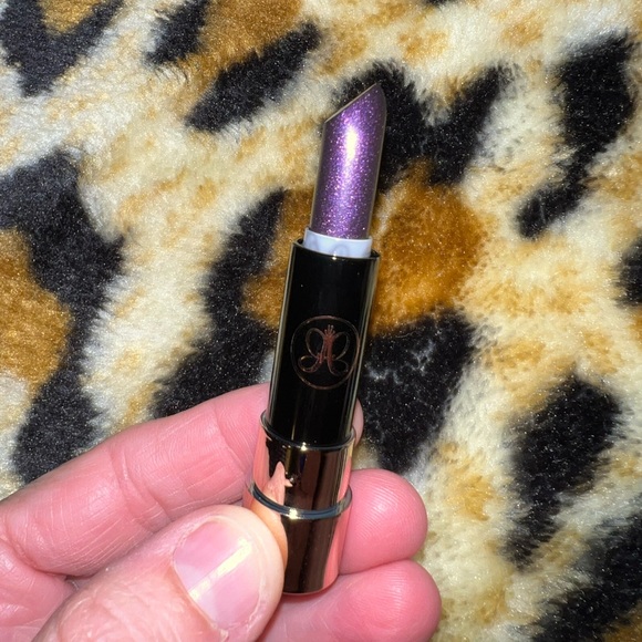 🆕 Anastasia Beverly Hills ‘CHROME PURPLE’ Matte Lipstick - Mini Sized - Picture 2 of 12
